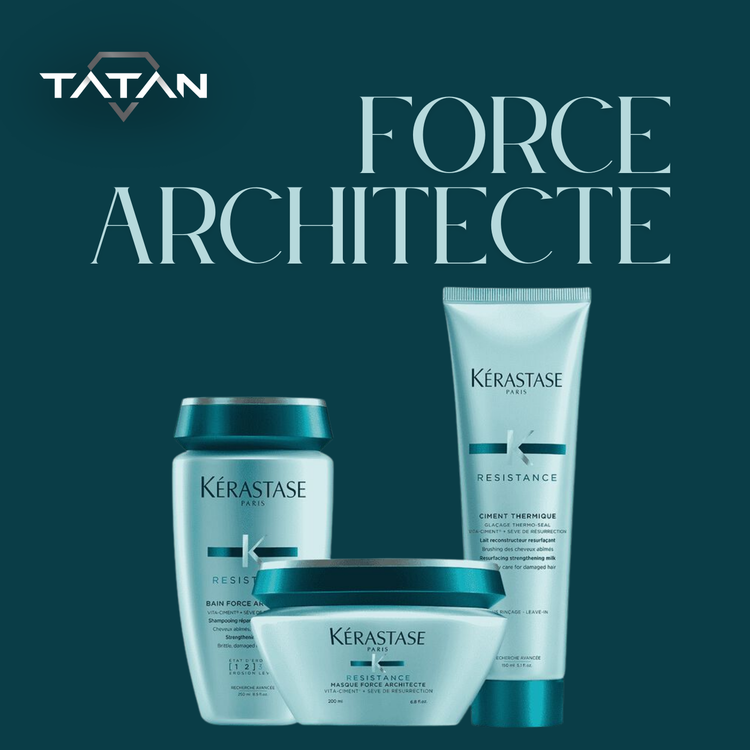 Kérastase Résistance Force Architecte – Reparación y Fuerza para Cabello Dañado Nivel 1-2