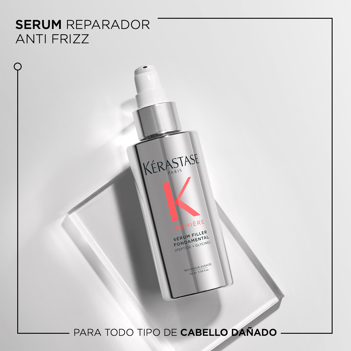 Sérum Anti-Frizz y Termo Protector Kérastase Première Sérum Filler Fondamental 90ml