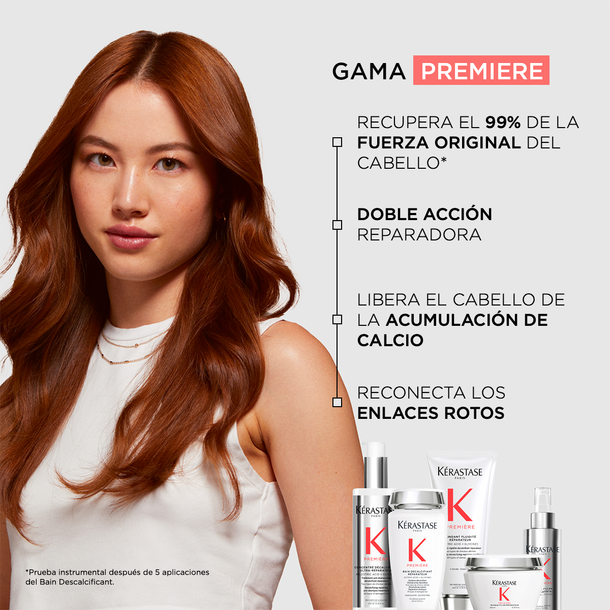 Mascarilla Reparadora Anti-Quiebre Kérastase Première Masque Filler Réparateur 200ml