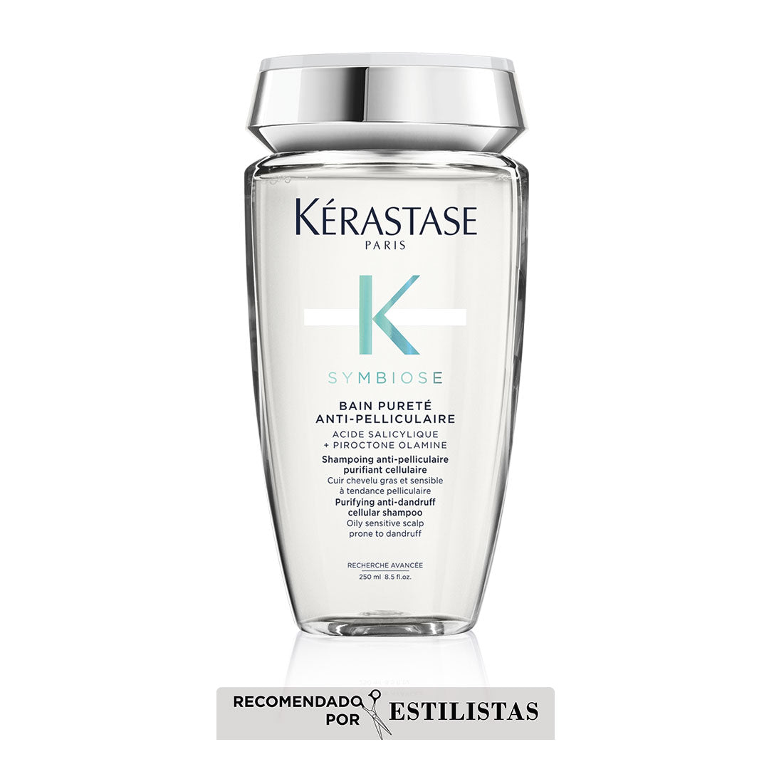 Bain Pureté Anti-Pelliculaire Symbiose Kérastase – Shampoo Anticaspa Purificante para Cuero Cabelludo Graso