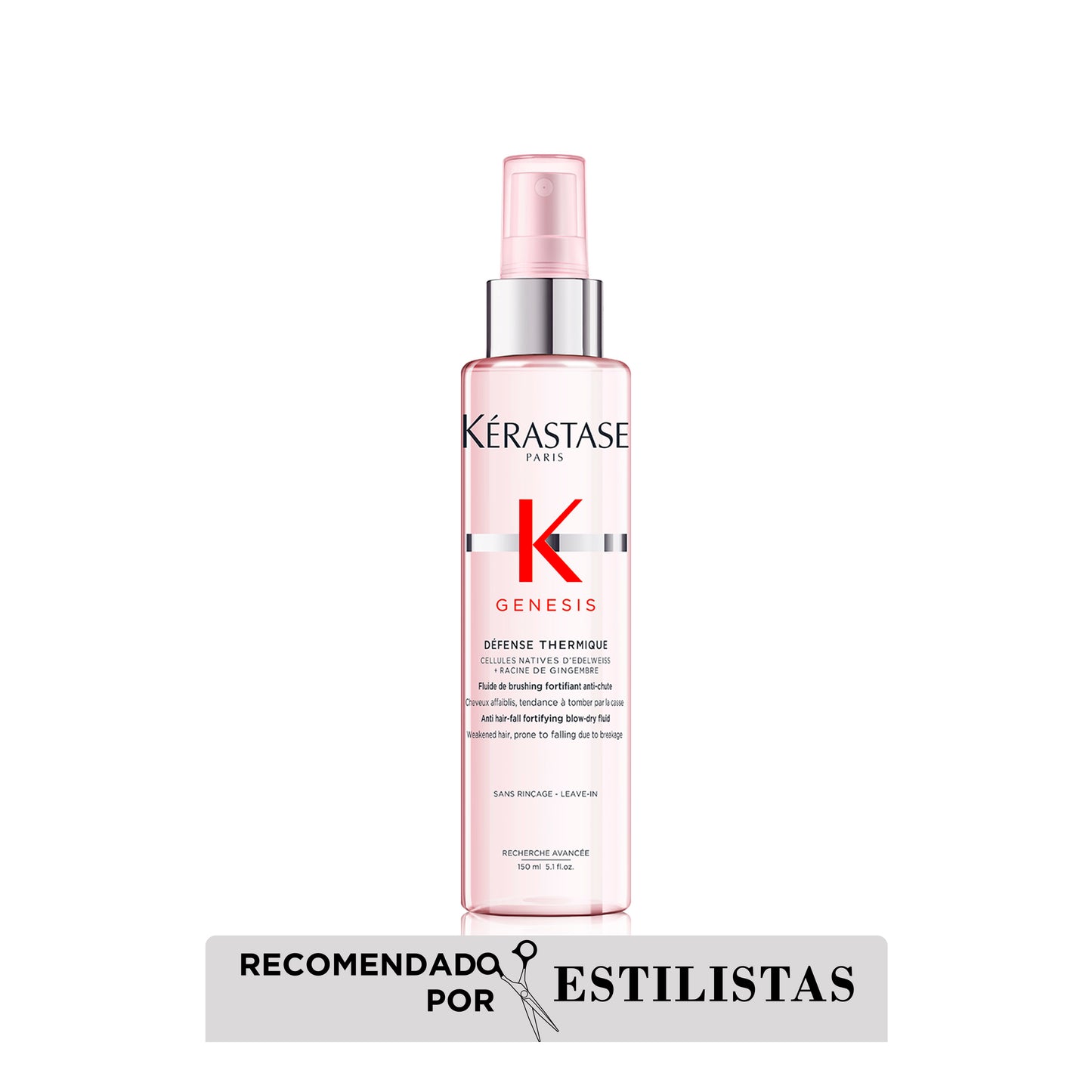Crema Termo Protectora Fortalecedora Kérastase Genesis Défense Thermique 150ml – Anti Caída y Fortalecimiento Capilar