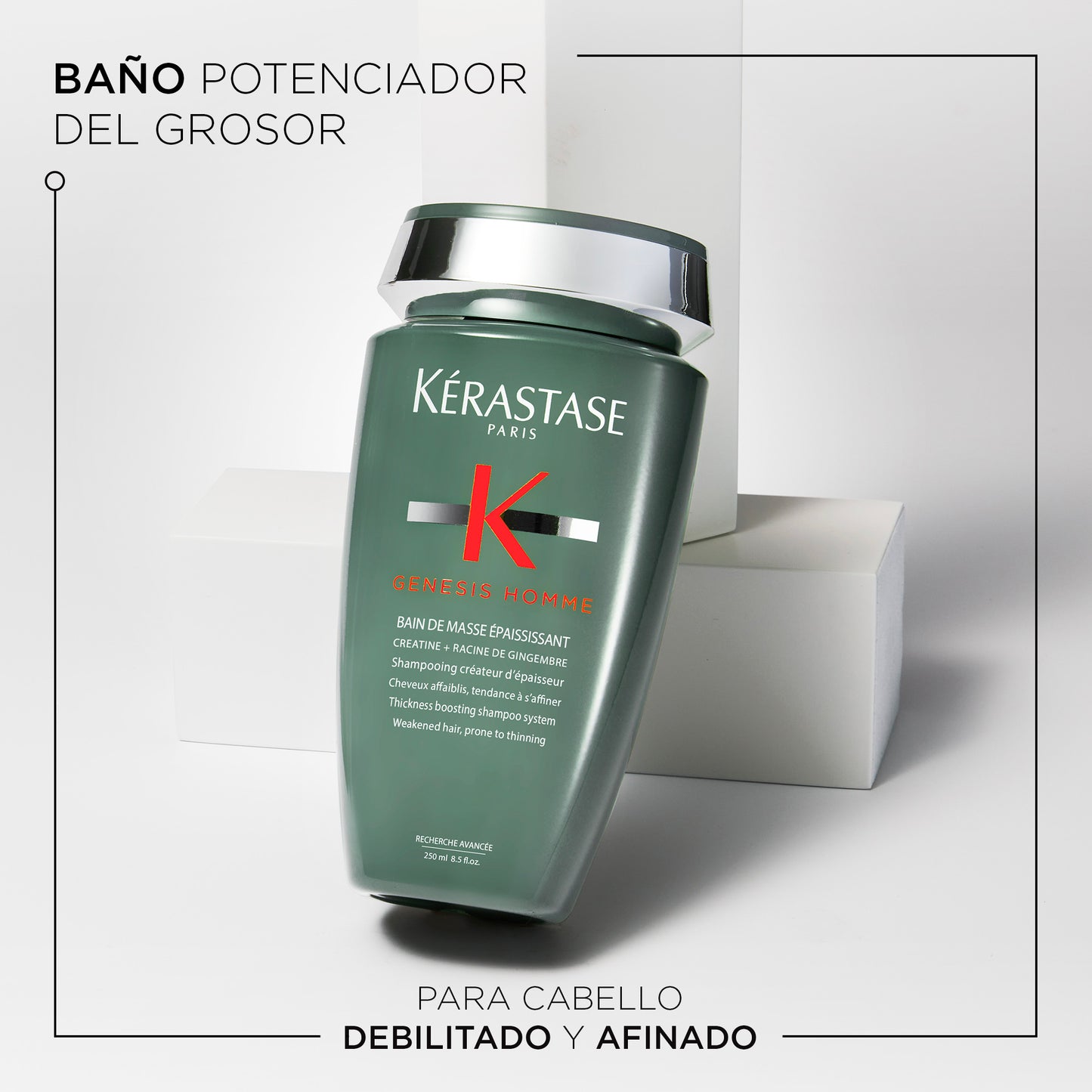 Shampoo Anticaída Kérastase Genesis Homme Bain de Masse 250 ml