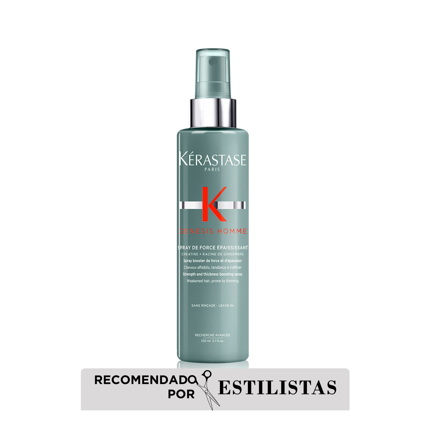 Spray Kérastase Genesis Homme Anticaída y Engrosador – 150 ml