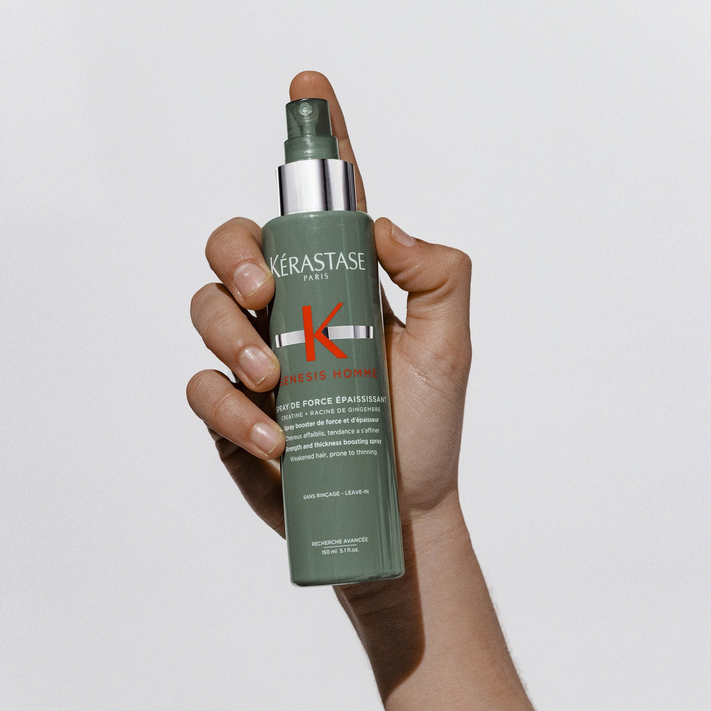 Spray Kérastase Genesis Homme Anticaída y Engrosador – 150 ml
