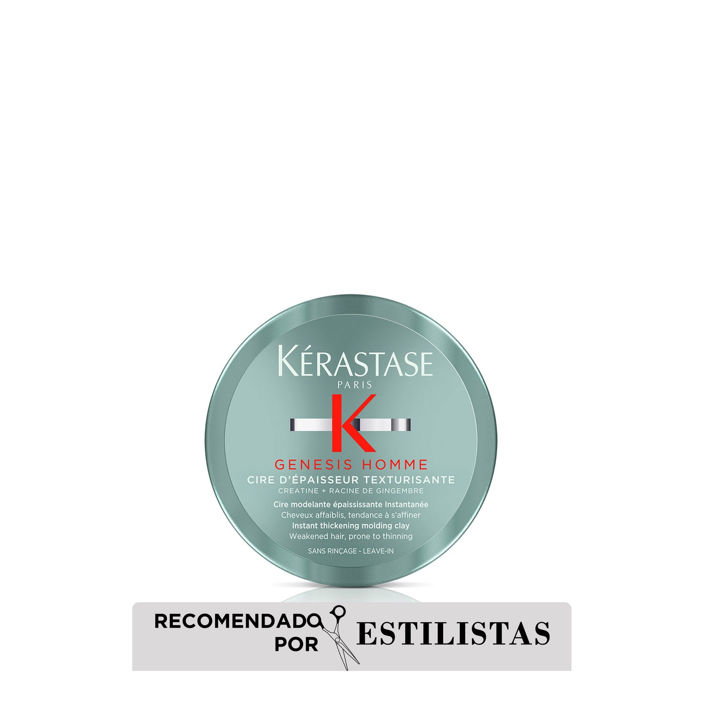 Cera Texturizante Kérastase Genesis Homme Volumen 75 ml- Cire Epaisseur Texturisante