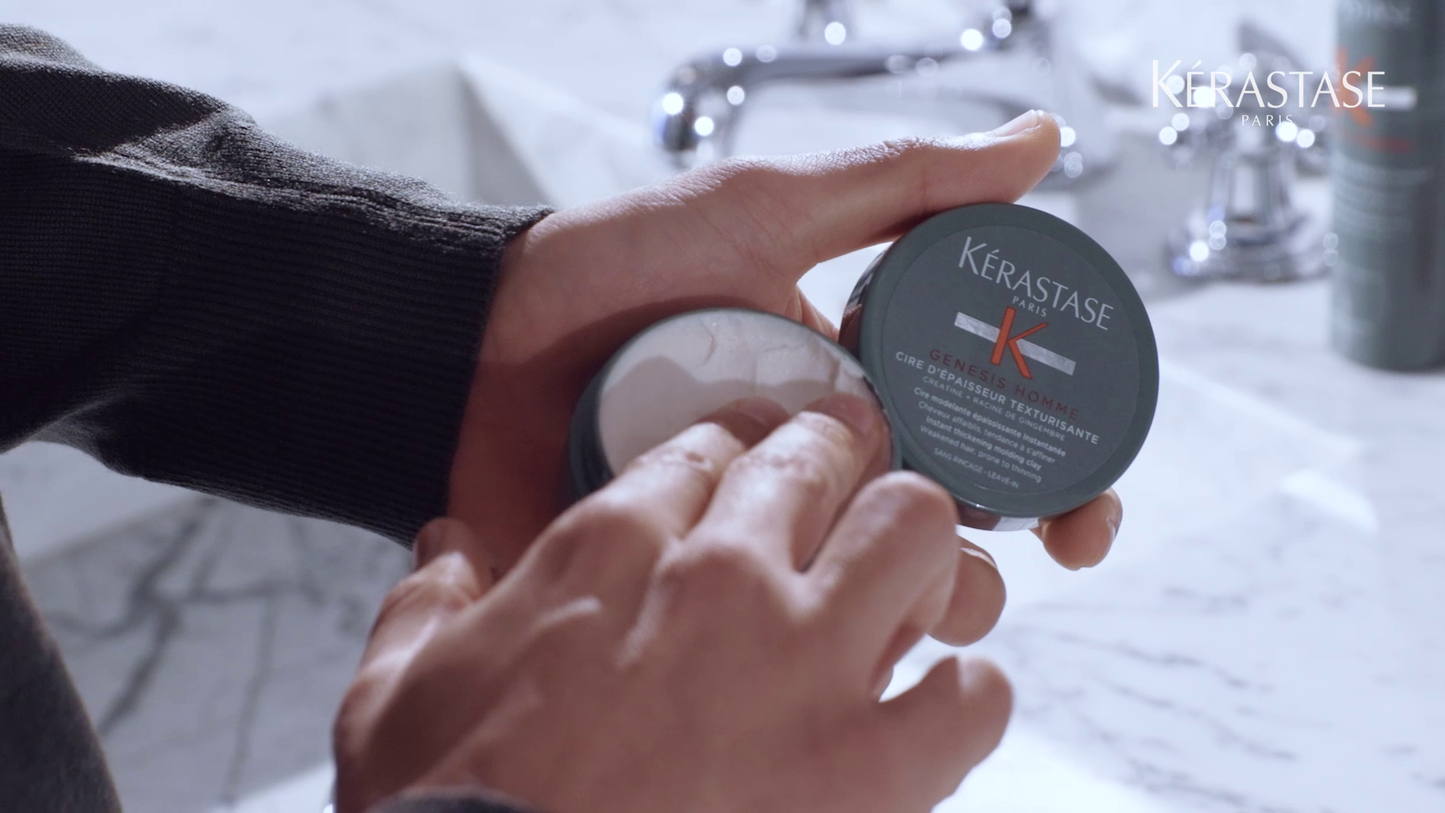 Cera Texturizante Kérastase Genesis Homme Volumen 75 ml- Cire Epaisseur Texturisante