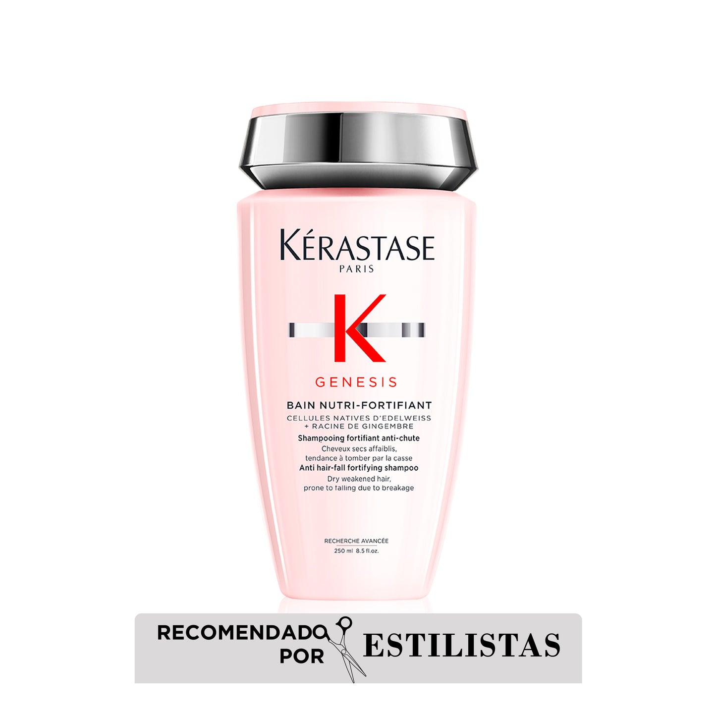Shampoo Kérastase Genesis Nutri Fortifiant Anticaída 250 ml - Bain Nutri-Fortifiant