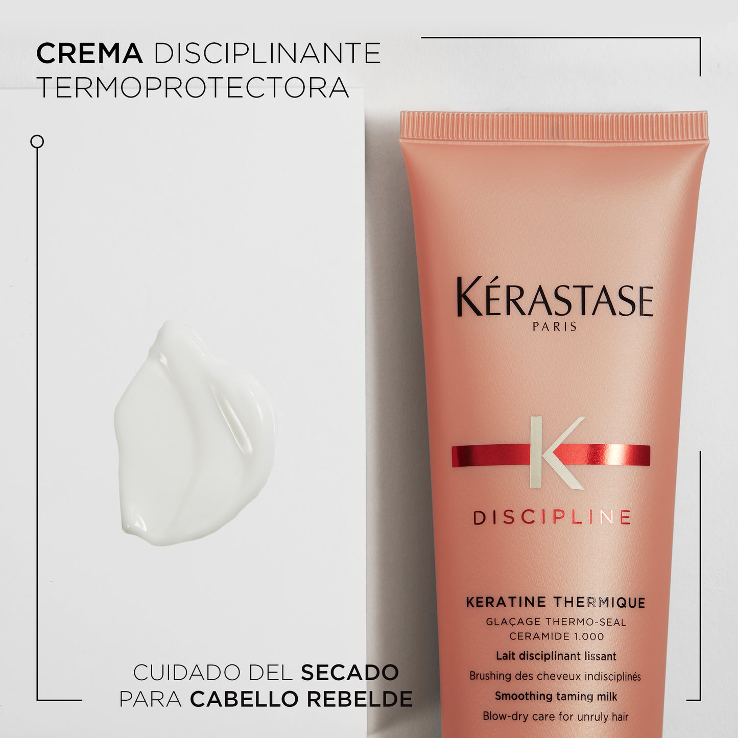 Kérastase Discipline Classic – Kératine Thermique 150ml | Crema Termo-Protectora Antifrizz