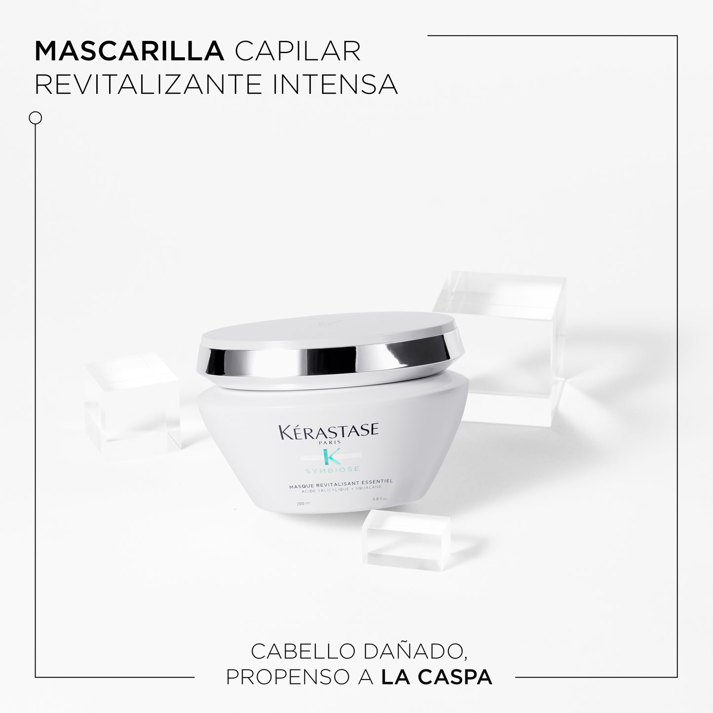 Masque Revitalisant Essentiel Symbiose Kérastase – Mascarilla Anticaspa Hidratante y Reparadora