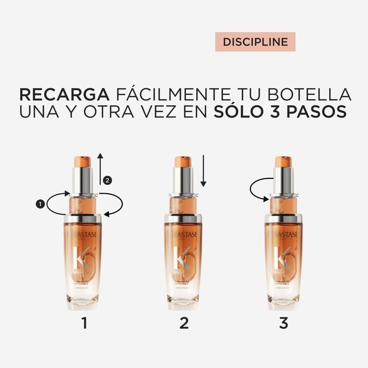 Aceite Kérastase Discipline Huile Oléo-Relax 100ml | Control Antifrizz y Suavidad de Larga Duración