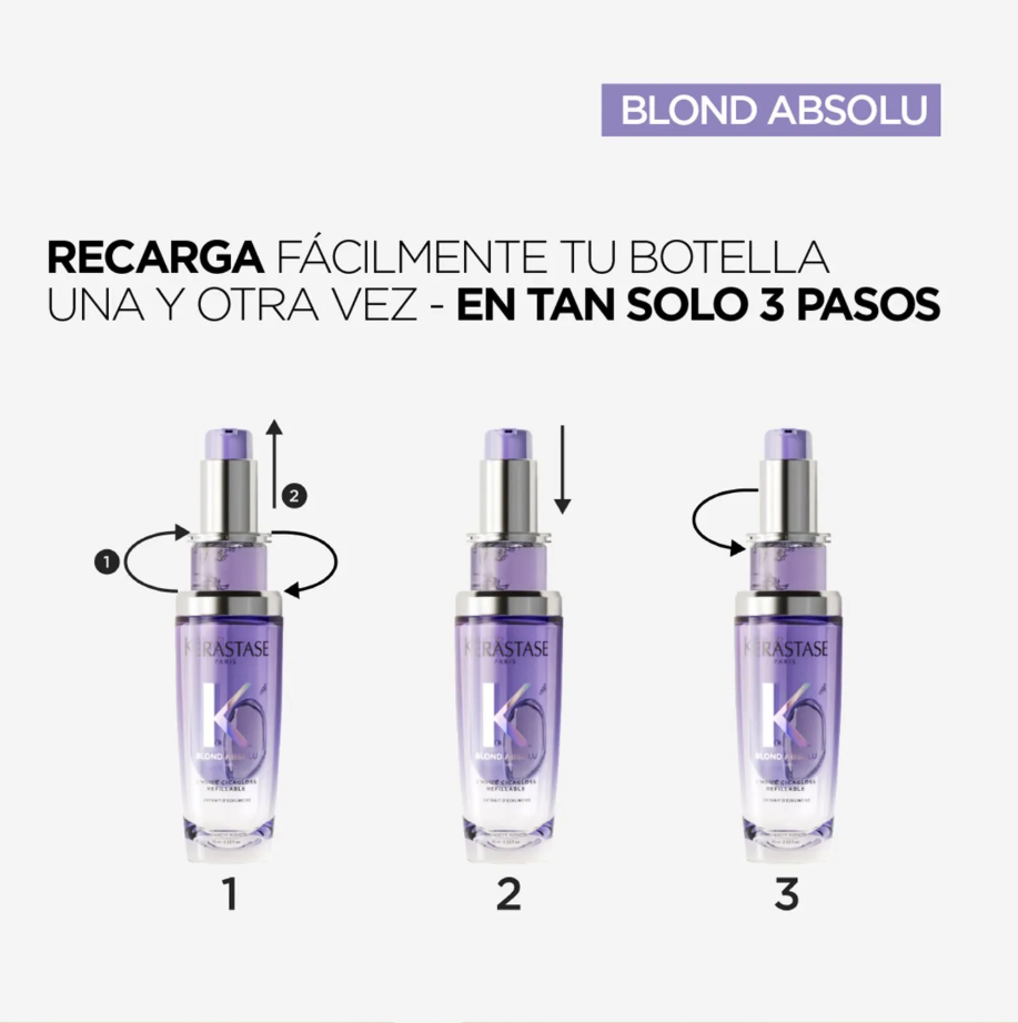 Kérastase Blond Absolu – Huile Cicaextreme 100ml | Aceite Capilar Iluminador para Rubios