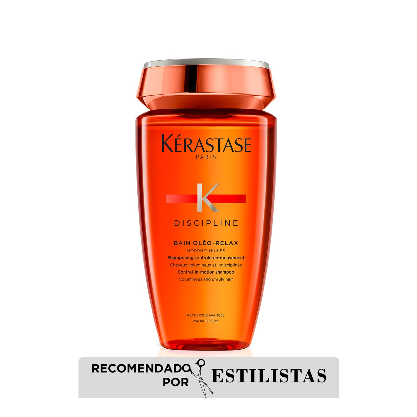Kérastase Discipline – Bain Oléo-Relax 250ml | Shampoo Suavizante y Antifrizz para Cabello Seco y Rebelde