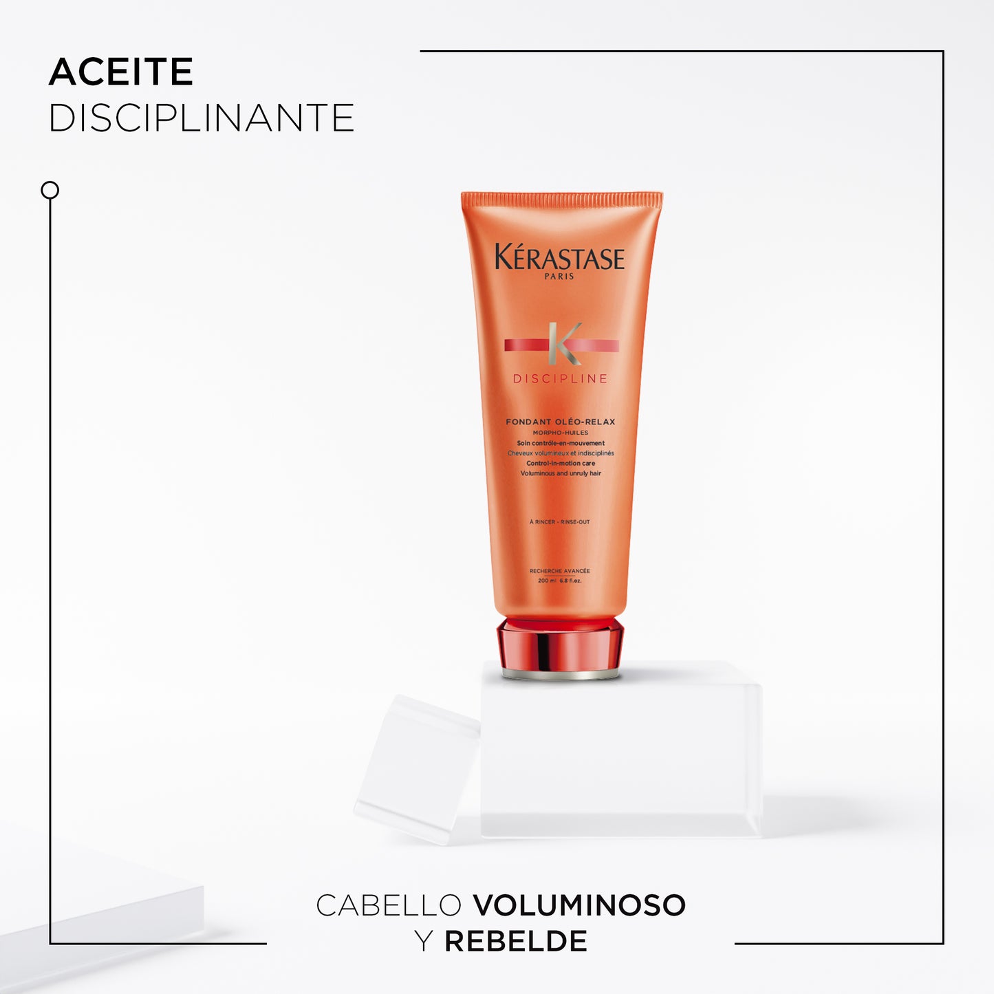 Kérastase Discipline – Fondant Oléo-Relax 200ml | Acondicionador Suavizante y Antifrizz