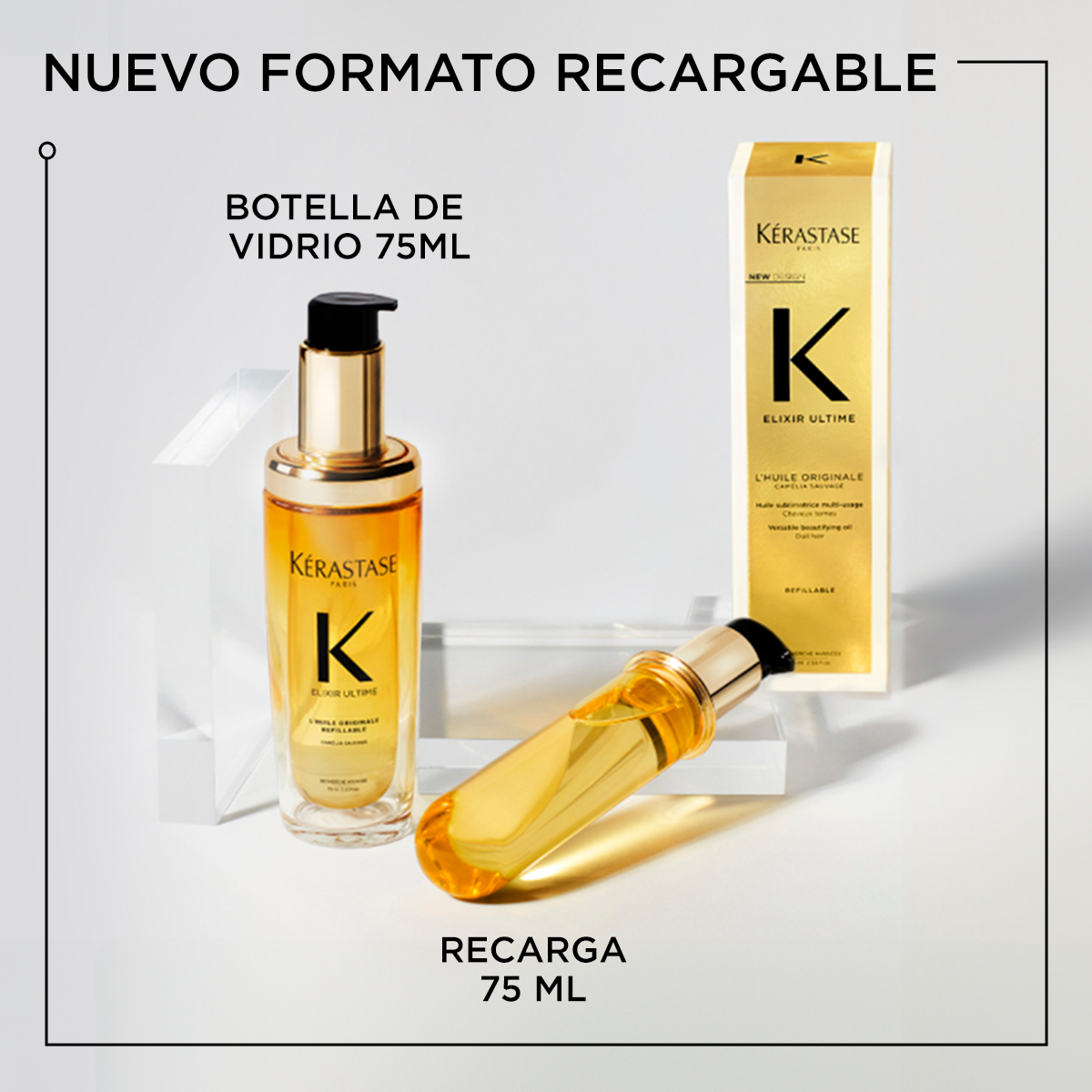 Kérastase Elixir Ultime – L’Huile Originale 100ml | Aceite Capilar Nutritivo y Protector