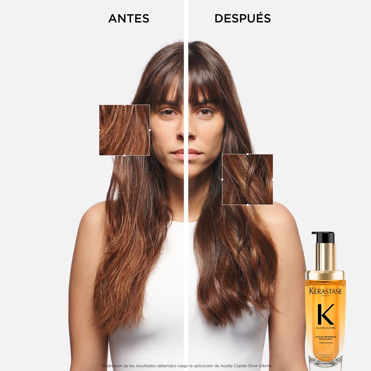 Kérastase Elixir Ultime – L’Huile Originale 100ml | Aceite Capilar Nutritivo y Protector