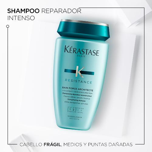 Kérastase Résistance – Bain Force Architecte 250ml | Shampoo Reconstrucción Capilar
