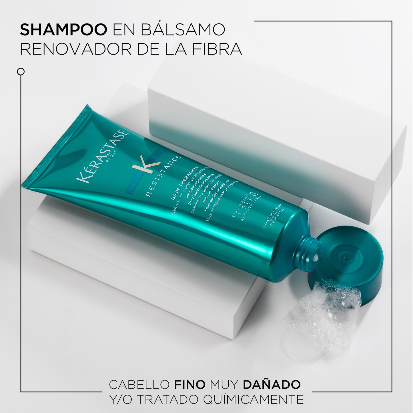 Kérastase Résistance – Bain Thérapiste 250ml | Shampoo Reparador para Cabello Muy Dañado