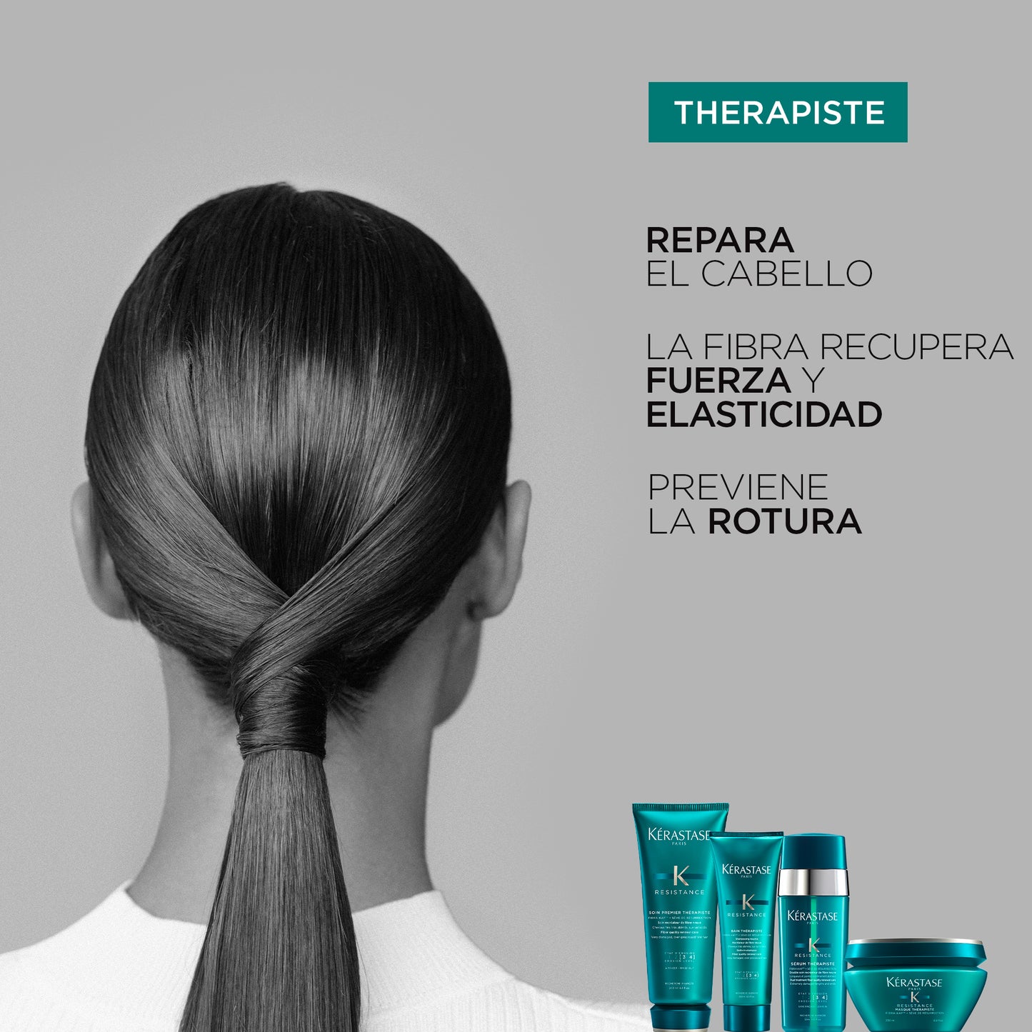 Kérastase Résistance – Bain Thérapiste 250ml | Shampoo Reparador para Cabello Muy Dañado