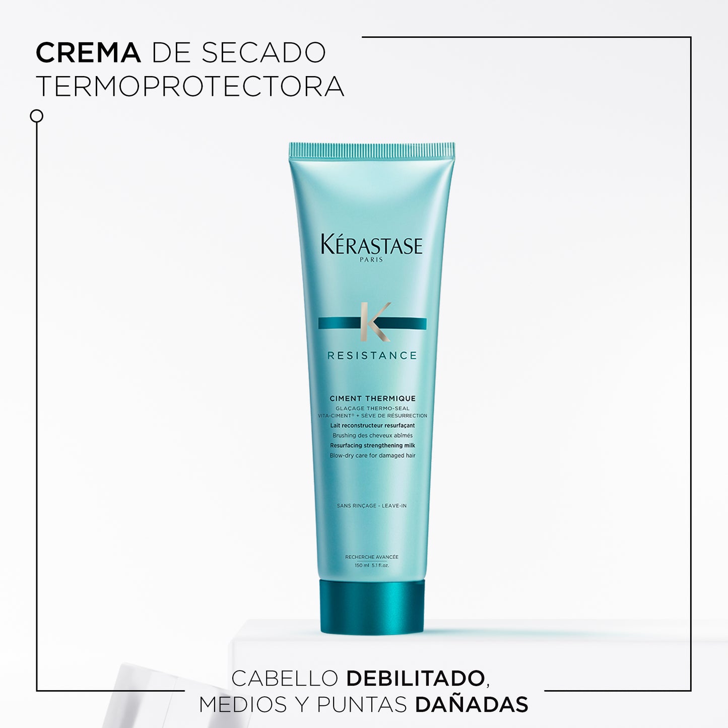 Kérastase Résistance – Ciment Thermique 150ml | Crema Termoprotectora Reparadora