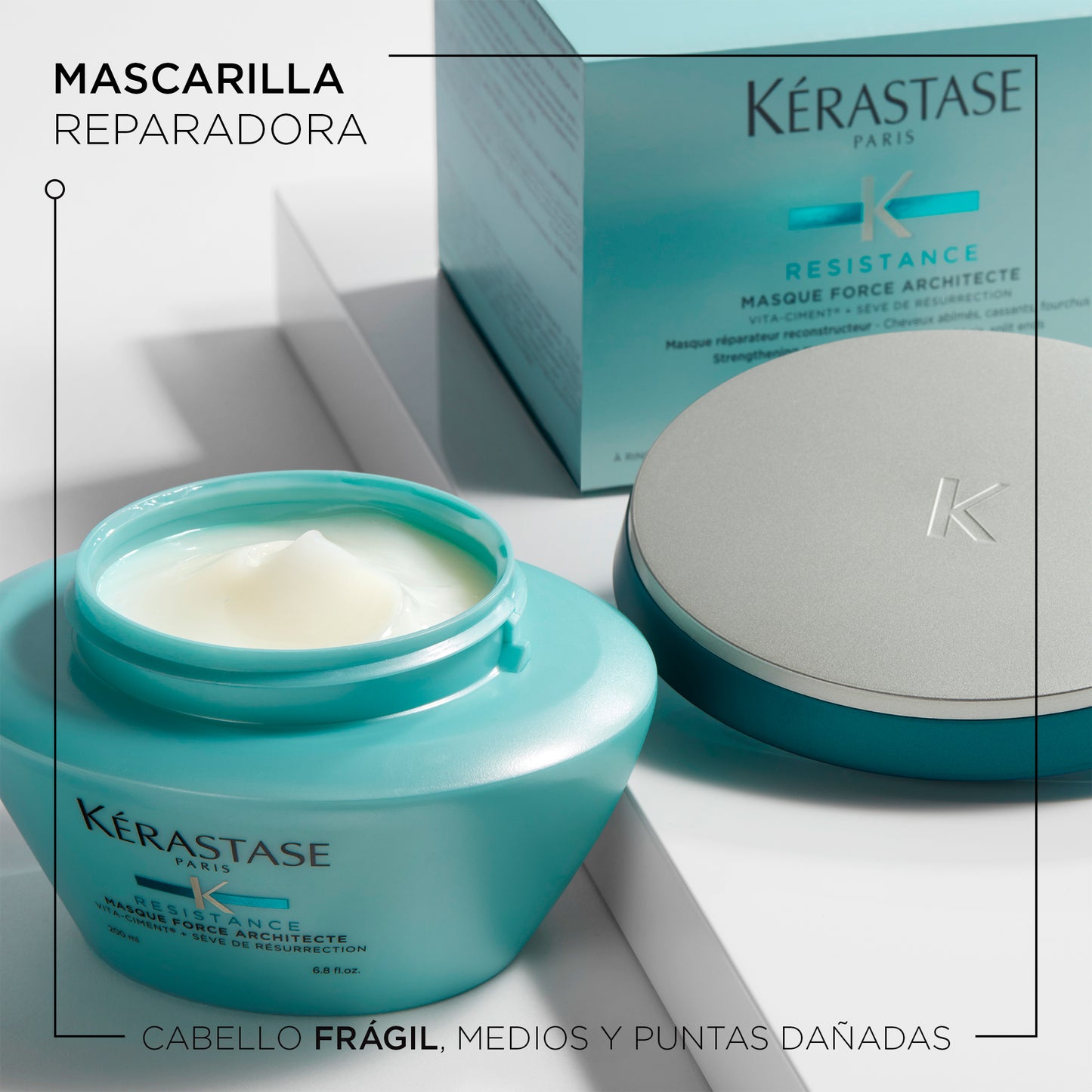 Kérastase Résistance – Masque Force Architecte 200ml | Mascarilla Reparadora y Fortalecedora