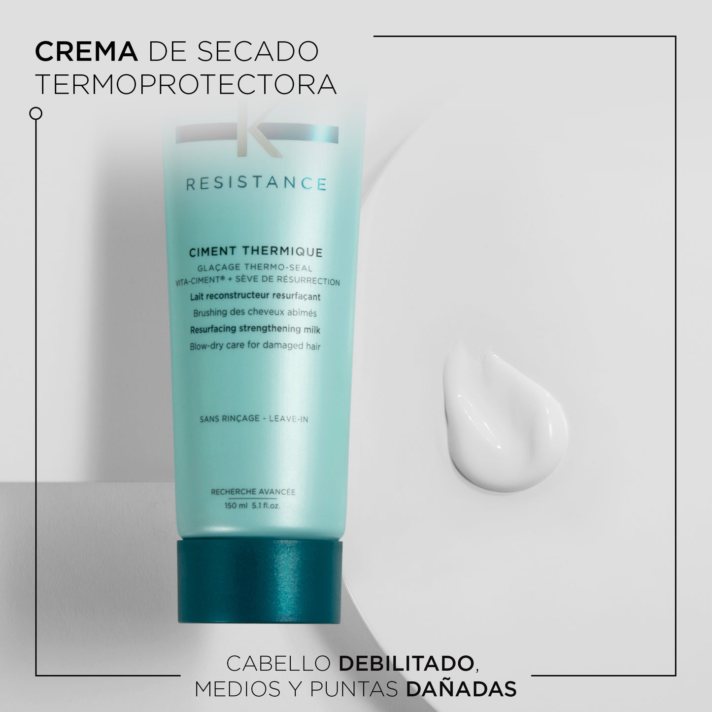 Kérastase Résistance – New Ciment Thermique 150ml | Crema Termoprotectora Reparadora