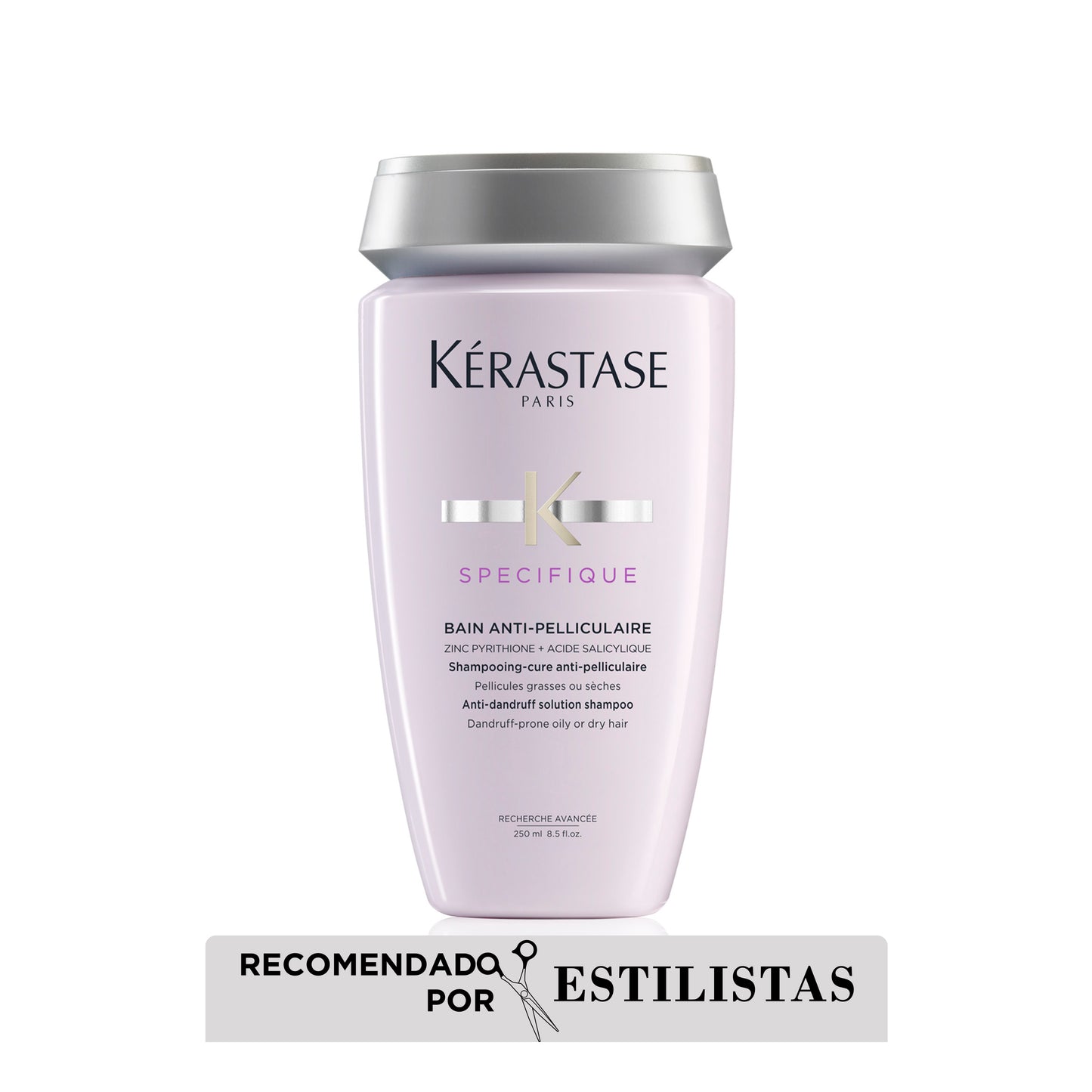 Kérastase Spécifique – Bain Anti-Pelliculaire 250ml | Shampoo Anticaspa para Cuero Cabelludo y Cabello