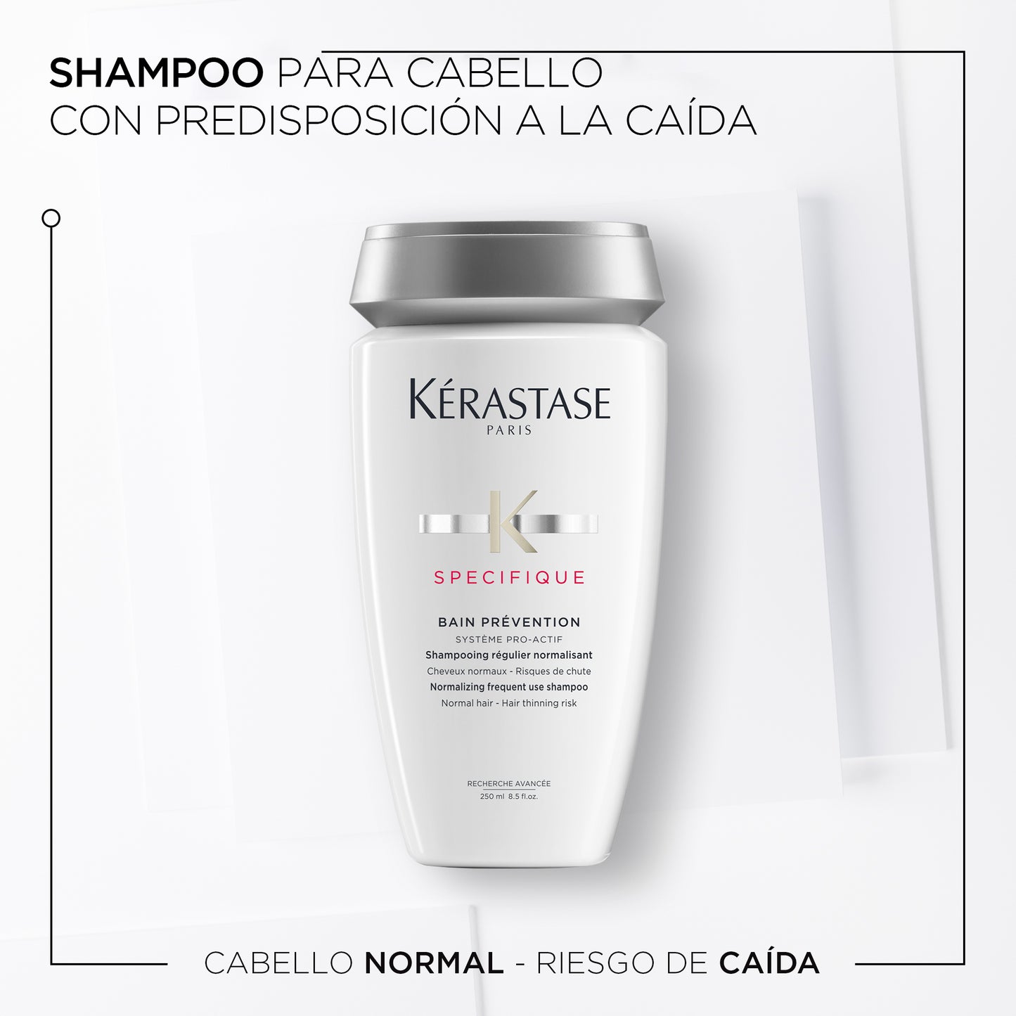 Kérastase Spécifique – Bain Prévention 250ml | Shampoo Anticaída de Uso Frecuente