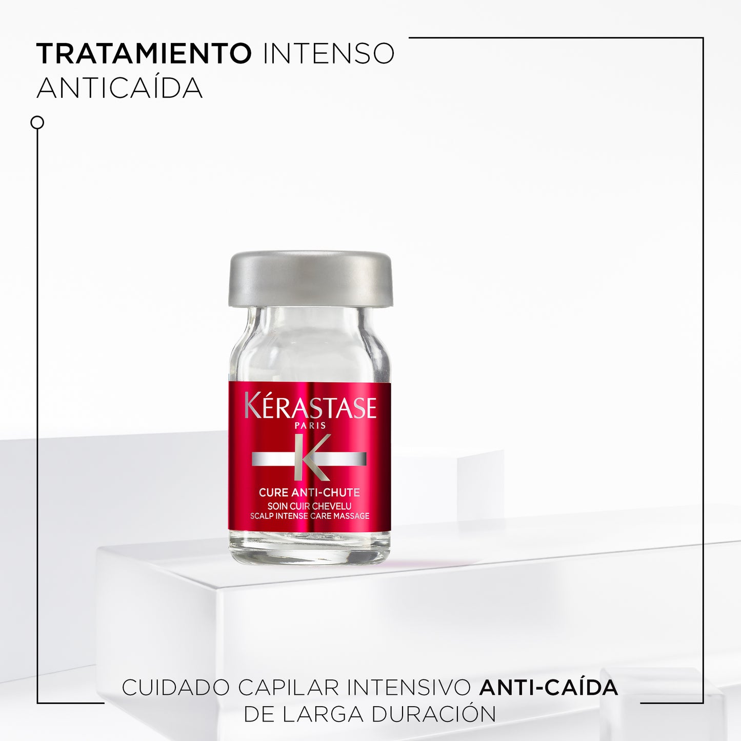 Kérastase Spécifique – Cure Anti-Chute 42x6ml | Tratamiento Intensivo Anticaída de Larga Duración