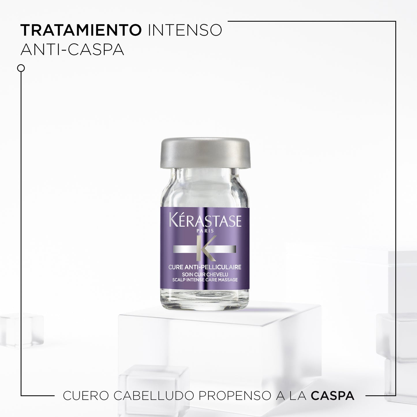 Kérastase Spécifique – Cure Anti-Pelliculaire 12x6ml | Tratamiento Intensivo Anticaspa