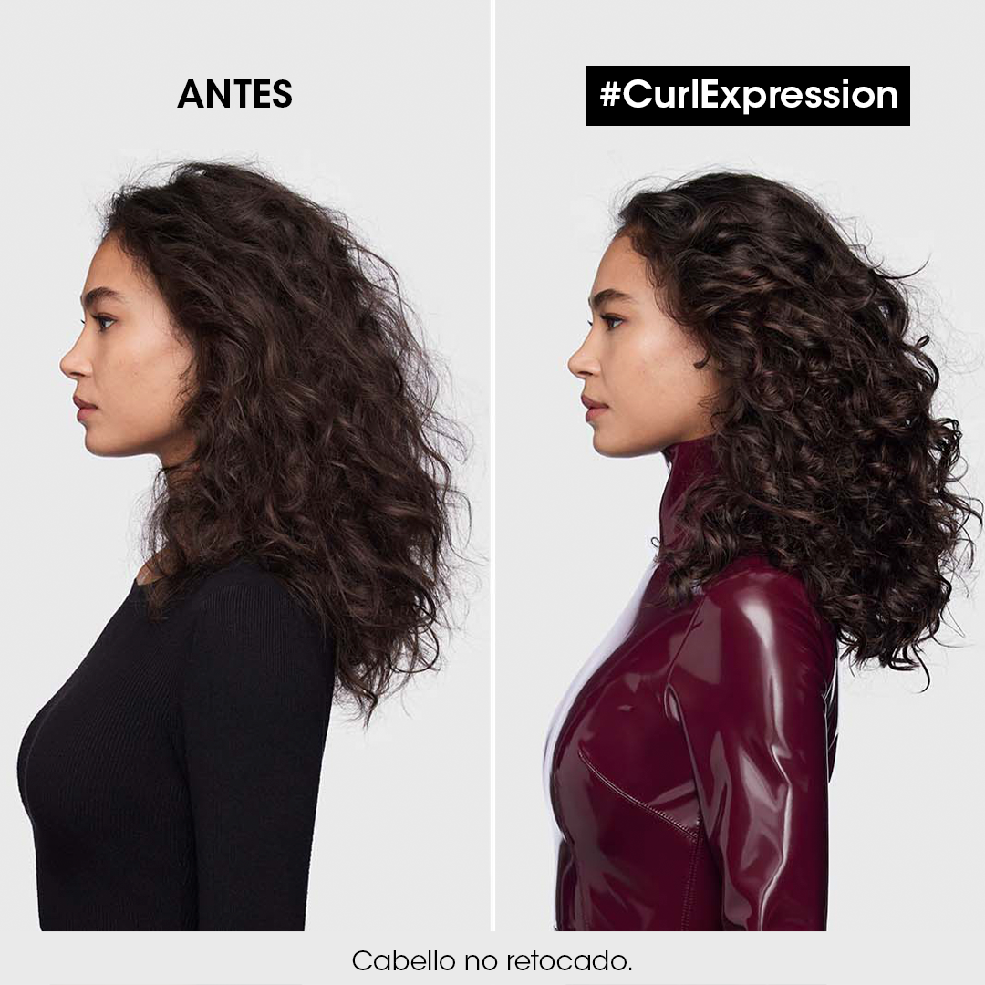 L’Oréal Professionnel Curl Expression Espuma en Crema 10 en 1 – Multi-beneficios de hidratación, definición y control para cabello y pelo rizado u ondulado.