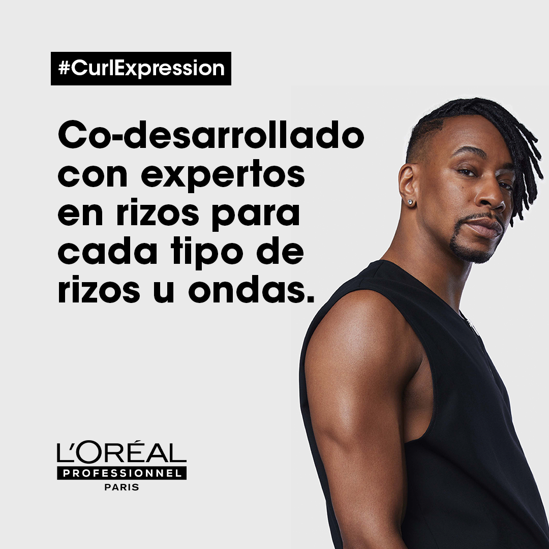 L’Oréal Professionnel Curl Expression Espuma en Crema 10 en 1 – Multi-beneficios de hidratación, definición y control para cabello y pelo rizado u ondulado.
