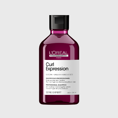 L’Oréal Professionnel Curl Expression Shampoo 300ml – Hidratación y definición para cabello y pelo rizado u ondulado.
