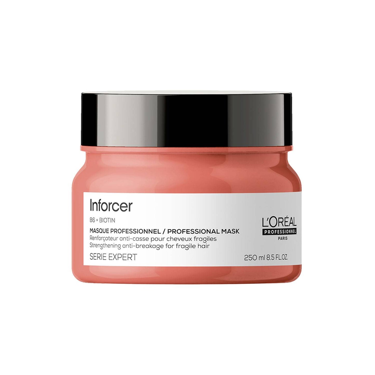 L’Oréal Professionnel Inforcer Mascarilla – Tratamiento fortalecedor anti-rotura para cabello y pelo débil.