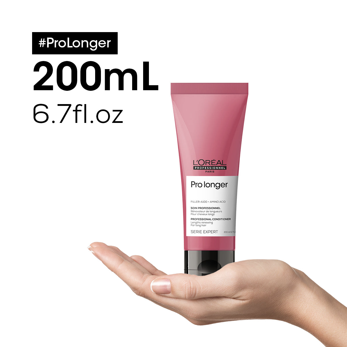 L’Oréal Professionnel Pro Longer | Acondicionador 200ml Engrosamiento y Renovación de Largos