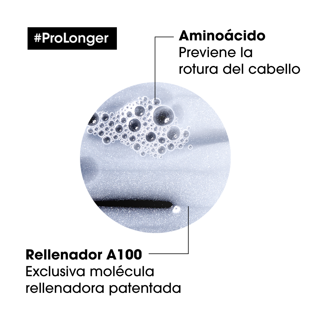 L’Oréal Professionnel Pro Longer | Shampoo 500ml Engrosamiento y Renovación de Largos