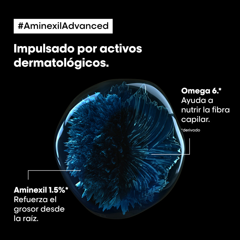 L’Oréal Professionnel Scalp Advanced Tratamiento Anti Caída Aminexil 10x6ml – Fortalecimiento y prevención de la pérdida capilar | Tatán Peluquería Colombia