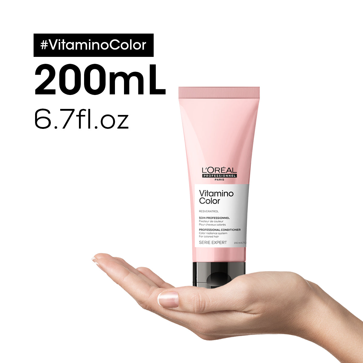 L’Oréal Professionnel Vitamino Color | Acondicionador 200ml Protección y Brillo Prolongado del Color