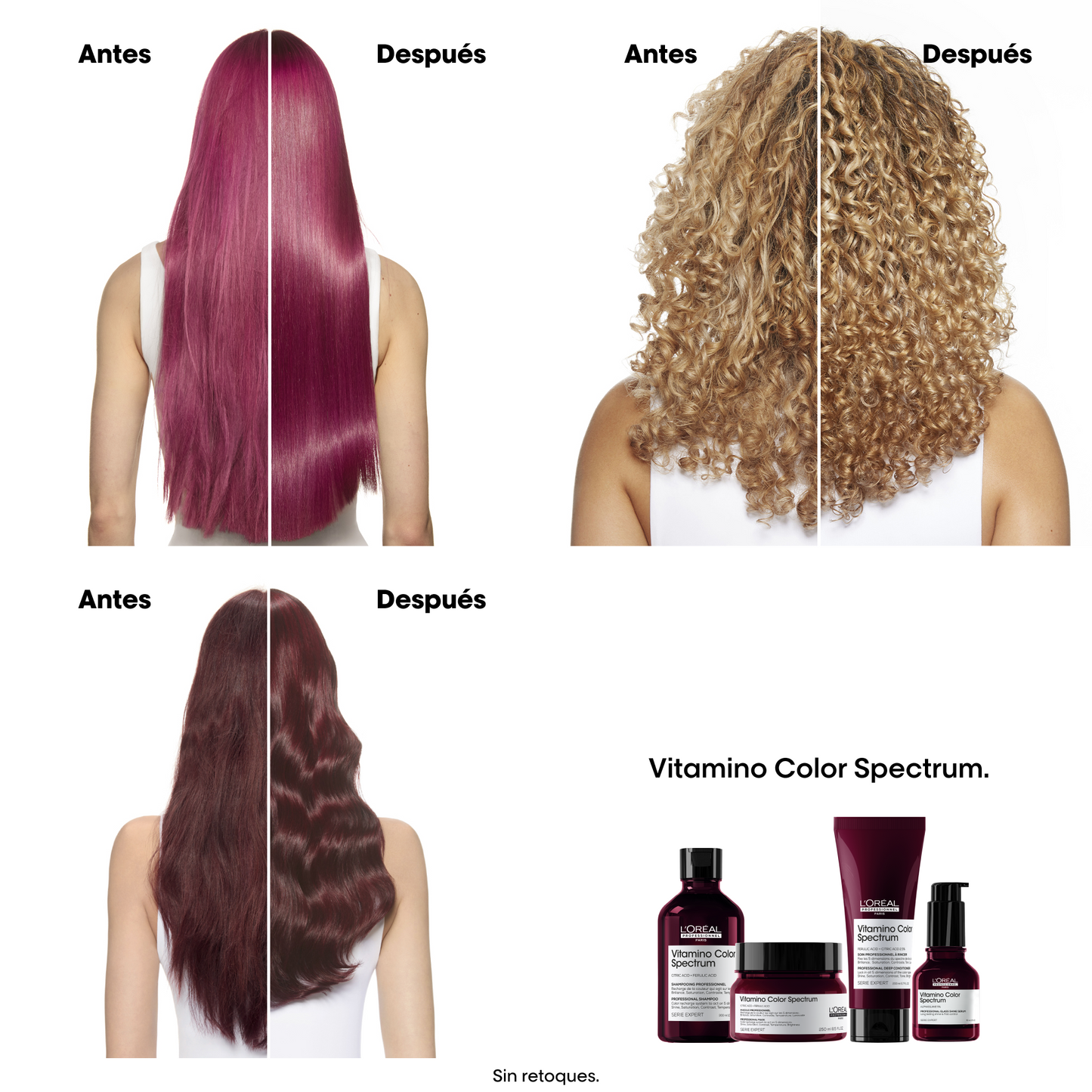 L’Oréal Professionnel Vitamino Color Spectrum | Sérum 50ml Protección Antioxidante y Brillo Intenso