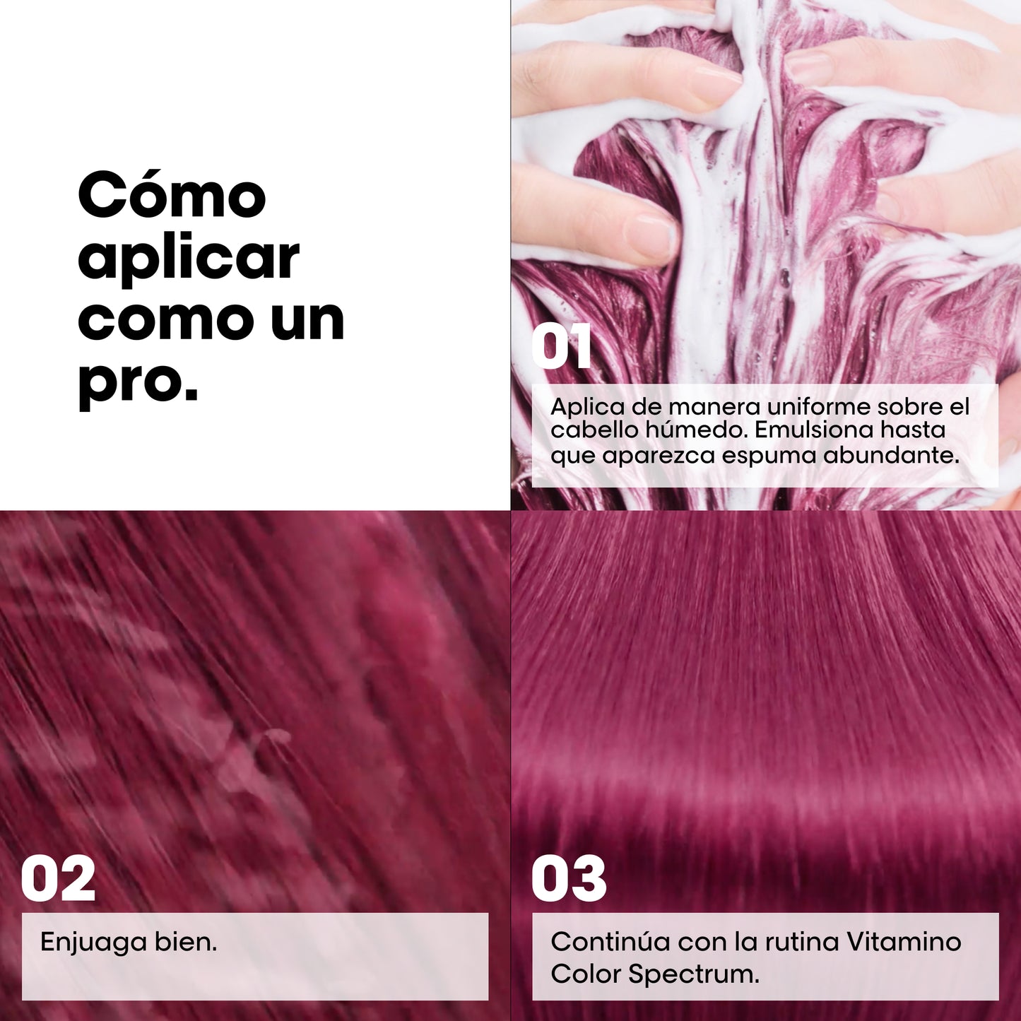 L’Oréal Professionnel Vitamino Color Spectrum | Shampoo 500ml Protección Antioxidante y Brillo Prolongado del Color