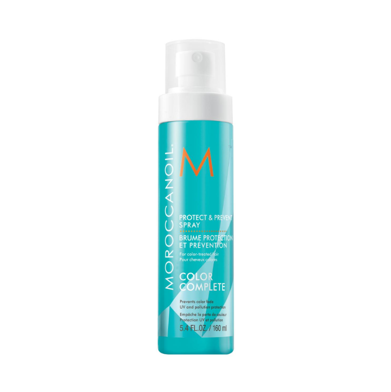 Moroccanoil Protect & Prevent Spray 160ml – Spray protector del color con aceite de argán y antioxidantes. Distribuidor autorizado Tatán Peluquería Colombia