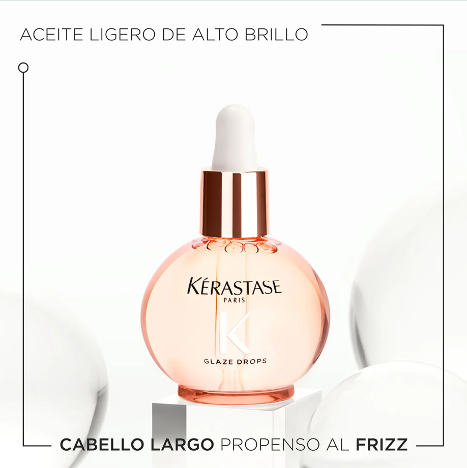 Kérastase Gloss Absolu – Glaze Drops 45ml | Aceite Potenciador de Brillo y Antifrizz