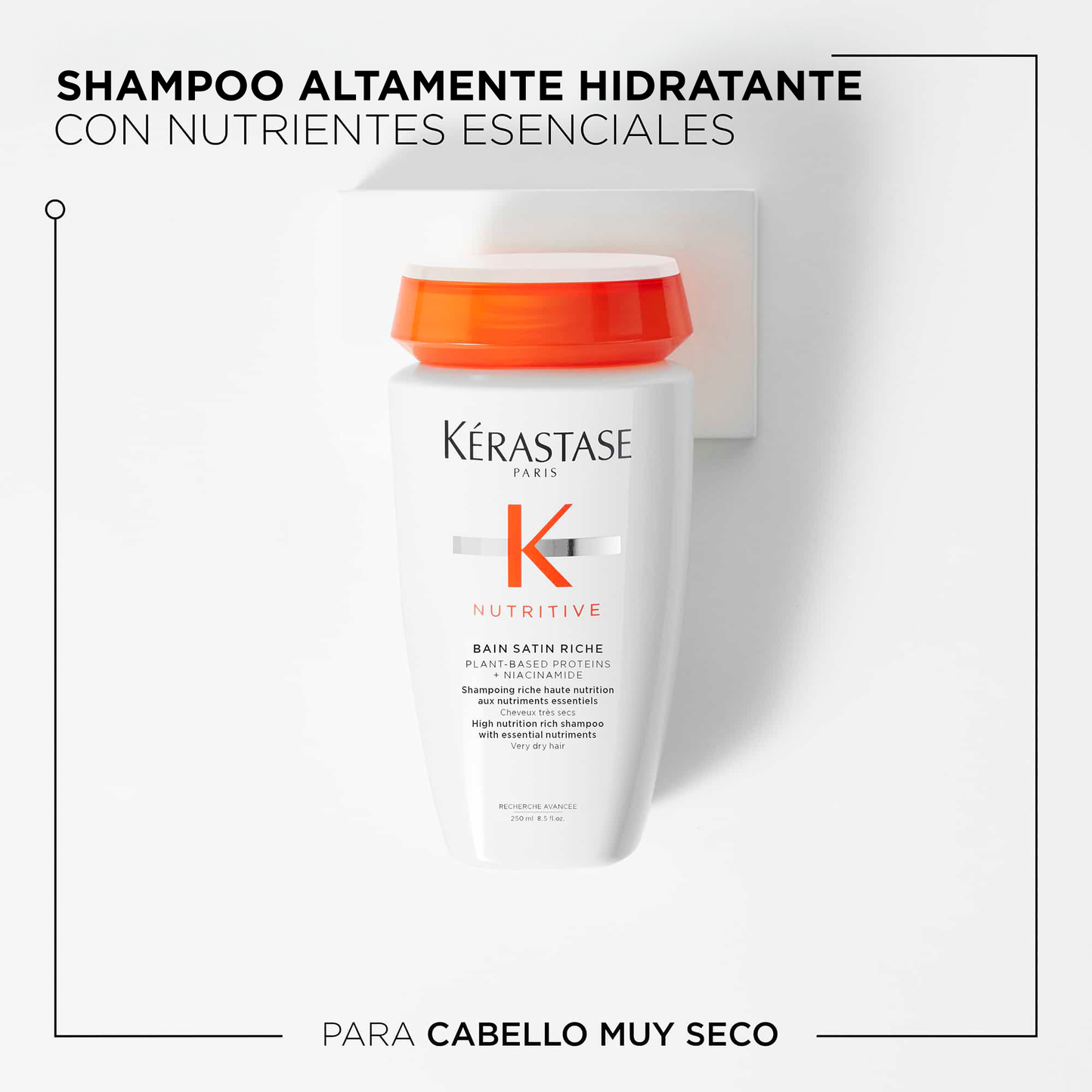 Bain Satin Riche 250 ml – Kérastase Nutritive