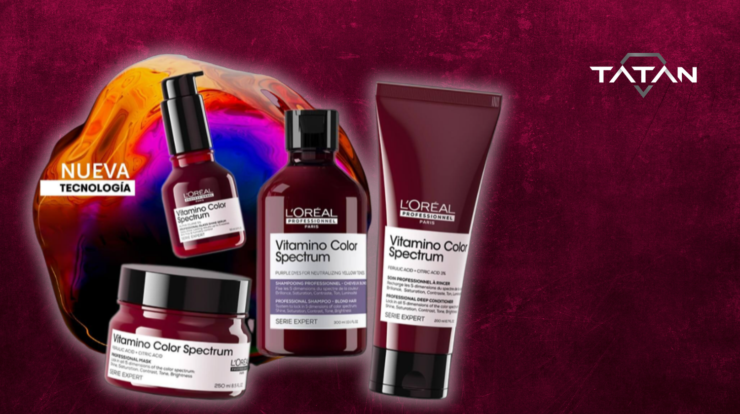 VITAMINO COLOR SPECTRUM – Tecnología Avanzada para Colores Multitonales