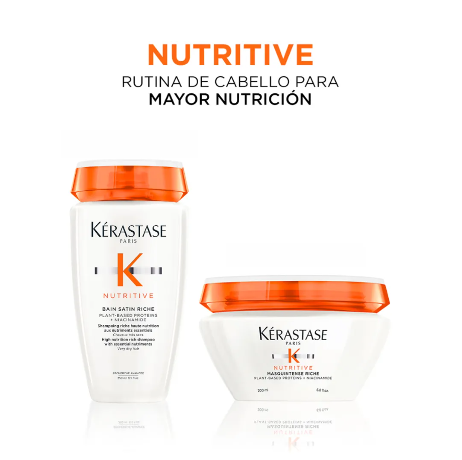 Pack Madres 2025 Nutritive Kerastase: Incluye Shampoo + Mascarilla GRATIS Cosmetiquera