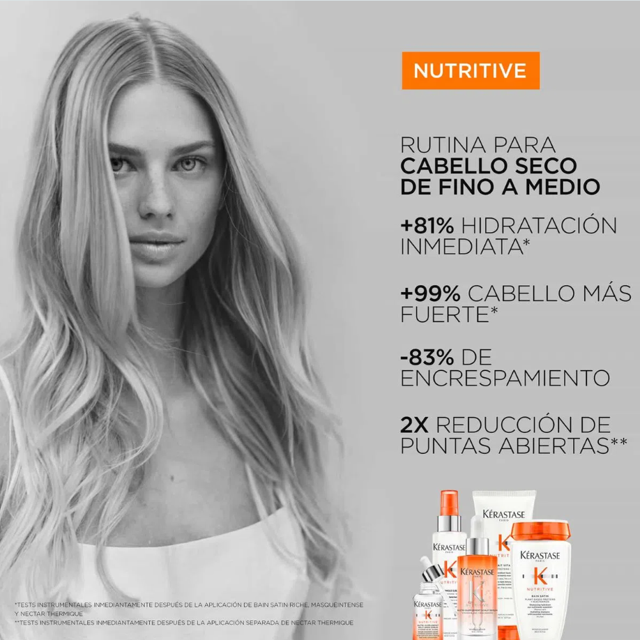 Pack Madres 2025 Nutritive Kerastase: Incluye Shampoo + Mascarilla GRATIS Cosmetiquera