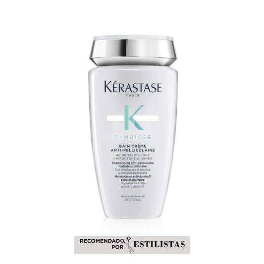 Bain Crème Apaisant Symbiose Kérastase – Shampoo Anticaspa Hidratante Sin Sulfatos