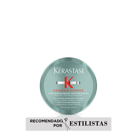 Cera Texturizante Kérastase Genesis Homme Volumen 75 ml- Cire Epaisseur Texturisante