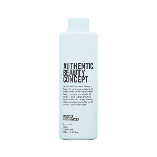 Authentic Beauty Concept Hydrate Conditioner 250ml – Acondicionador hidratante vegano con extracto de mango y albahaca para cabello seco.