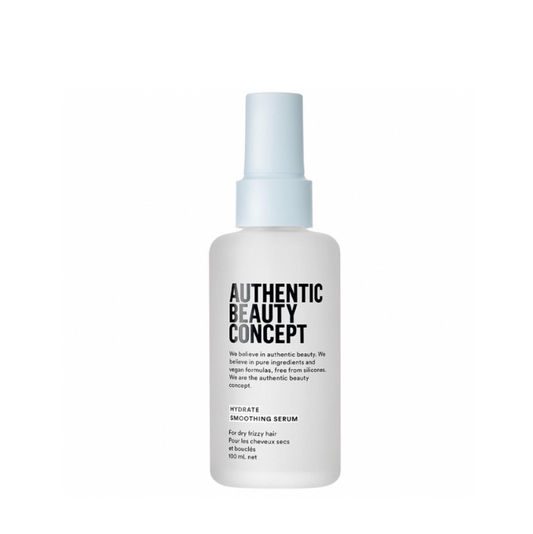 Authentic Beauty Concept Hydrate Smoothing Serum 100ml – Suero suavizante e hidratante vegano con extracto de mango y albahaca para cabello seco.