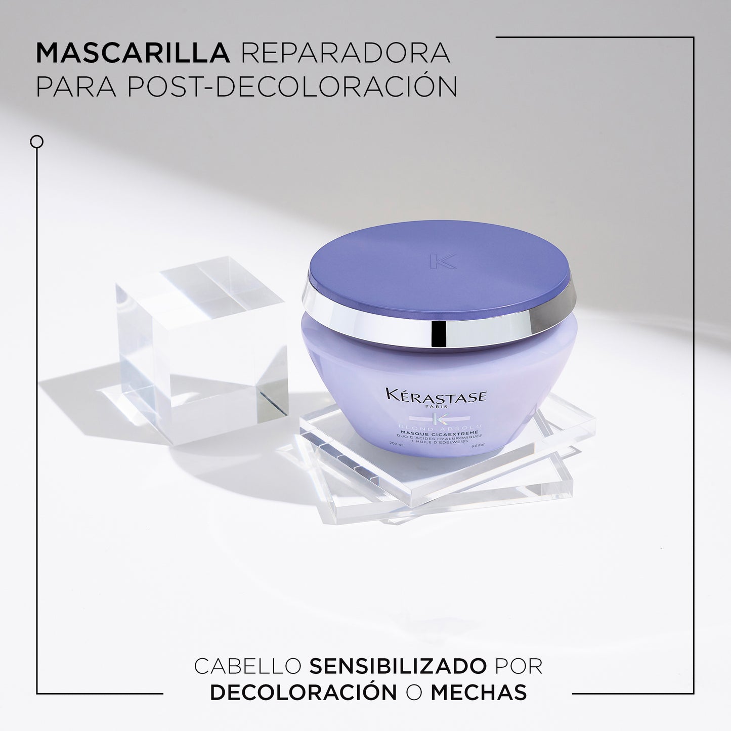 Kérastase Blond Absolu – Masque Cicaextreme 200ml | Mascarilla Reconstructora Post-Decoloración